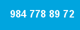 984 778 89 72 984 778 89 72